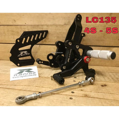 RACING FOOTREST / SINGLE FOOTREST RAPIDO LC135 YAMAHA V1 V2 V3 V4 V5 V6 V7 LC4S LC5S -By Sea Courier Method 🚢📦