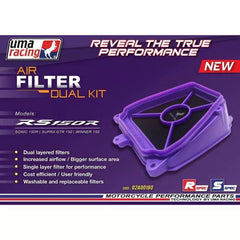 UMA RACING AIR FILTER RS150/RSX150 100% ORIGINAL UMA RACING -By Sea Courier Method 🚢📦