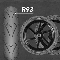 2023 Corsa R93 platinum 110/70-17 120/60-17 150/60-17 160/60-17 Tayar tubeless -By Sea Courier Method 🚢📦
