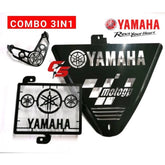 DHC- Yamaha LC135 V2 V3 V4 V5 v6 v7 V8 fi Coolant Net & Engine Cover & Horn Cover (set) -By Sea Courier Method 🚢📦