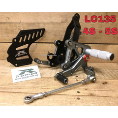 RACING FOOTREST / SINGLE FOOTREST RAPIDO LC135 YAMAHA V1 V2 V3 V4 V5 V6 V7 LC4S LC5S -By Sea Courier Method 🚢📦