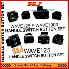 WAVE125 WAVE125S WAVE125X WAVE100R HANDLE SWITCH BUTTON SET -By Sea Courier Method 🚢📦