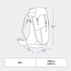 38 L hiking backpack MH500 blue