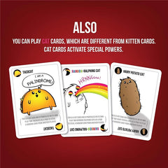 Exploding Kittens Card Board Game Party Get-together Drinking Cards Game -By Sea Courier Method 🚢🎁
