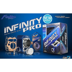 WAVE125 Cylinder Block Racing 57MM Faito Infinity Pro For WAVE125 WAVE125R WAVE125S -By Sea Courier Method 🚢📦