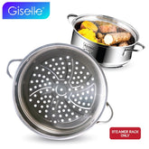 Giselle 304 Stainless Steel Stackable Steaming Tray KEA0222S5 - By Sea Courier Delivery. Special 3 monthly installment payments available for all GISELLE products.