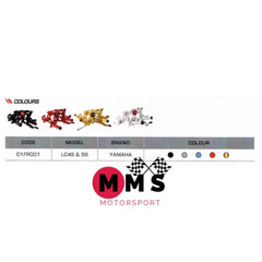 Racing Boy RCB RB S1 Series Footrest Yamaha LC4S/LC5S Pemijak Kaki Fullset -By Sea Courier Method 🚢📦