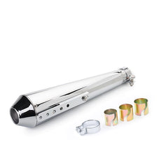 Universal Motorcycle Exhaust Muffler Pipe Tip Retro Vintage Rear Pipe Tube Exhause Silencer For Harley Bobber Cafe Racer -By Sea Courier Method 🚢📦