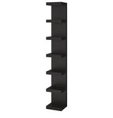 LACK Wall shelf unit, black-brown, 30x190 cm