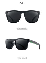 Polarized Square Sunglasses for Men and Women