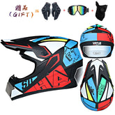 Kids Off-Road Motorcycle Helmet Gift Set