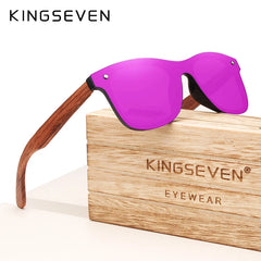 KINGSEVEN Vintage Square Frame Sunglasses