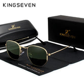 KINGSEVEN 2023 Polarized Round Sunglasses
