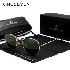 KINGSEVEN 2023 Polarized Round Sunglasses