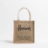 Black Linen Beach Tote Handbag