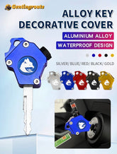 LC135 Y15ZR Universal Keychain Modified Key Cover CNC Alloy Cover Set Key Head Cover Decorative Key Case Shell -By Sea Courier Method 🚢📦