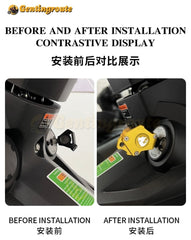 LC135 Y15ZR Universal Keychain Modified Key Cover CNC Alloy Cover Set Key Head Cover Decorative Key Case Shell -By Sea Courier Method 🚢📦