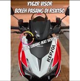 Y16ZR COWLING VISOR RSX150 SYM VF3i SAMA PASANG YAMAHA Y16 HEAD LAMP CAP SCREW SKRU NOMBOR NUMBER PLATE CERMIN LAMPU LED -By Sea Courier Method 🚢📦