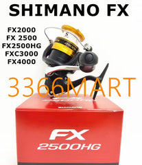 3366 SHIMANO FX NEW MODEL 2019 FX2000 / FX 2500 / FX2500HG / FXC3000 / FX4000 FISHING REEL - By Sea Courier Method 🚢📦
