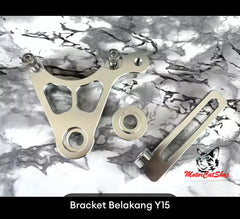 Magic Boy Caliper P34 (2 Pot) For LC135 Y15ZR Y16 Alloy CNC (Gold Black Purple) -By Sea Courier Method 🚢📦