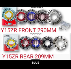 Y15ZR 203/290MM FRONT/REAR DISC PLATE CNC -By Sea Courier Method 🚢📦