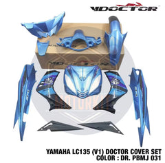 YAMAHA LC135 V1 135LC SPECIAL CUSTOM COLOR BODY COVER SET STICKER TANAM PBMJ -By Sea Courier Method 🚢📦