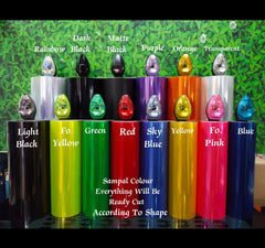 HONDA VARIO 160 ~STICKER TINTED LAMPU BESAR -By Sea Courier Method 🚢📦