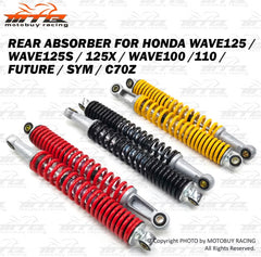 HONDA WAVE125 / 125S / 125X / 100 / 110 / FUTURE / C70Z / SYM REAR ABSORBER -By Sea Courier Method 🚢📦