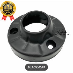 YAMAHA LC135 V2 V3 V4 MUFFLER PROTECTOR COVER EXHAUST BLACK COLOUR ORIGINAL MUFFLER COVER EKZOS COVER END CAP -By Sea Courier Method 🚢📦