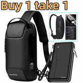 Men’s Large Capacity Crossbody Bag Motorcycle Anti-theft Backpack men’s Bag With Password -By Sea Courier Method 🚢📦