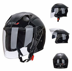 HNJ Helmet Motor Safety Motorcycle Double Visor 100% Original Gear -By Sea Courier Method 🚢📦