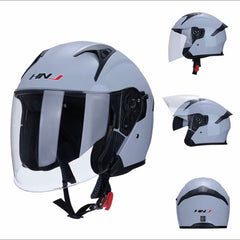 HNJ Helmet Motor Safety Motorcycle Double Visor 100% Original Gear -By Sea Courier Method 🚢📦