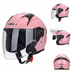 HNJ Helmet Motor Safety Motorcycle Double Visor 100% Original Gear -By Sea Courier Method 🚢📦