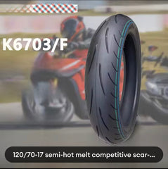 Semi-Melting Motorcycle Tyres 180/55zr-17 for Benelli Yellow Dragon/Battle/Chase/Six Hundred Motorcycle Accessories -By Sea Courier Method 🚢📦