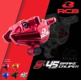 Universal Rear Caliper RCB Racing Boy Brake S-45 Belakang Y15 Y16 Y16ZR Y15ZR RS150 FZ150 Belang LC5S LC135 RSX150 RSX -By Sea Courier Method 🚢📦