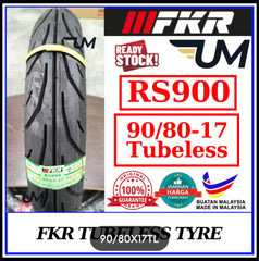 FKR TYRE TAYAR 17 RS900 Tubeless 70/90 80/90 100/80 120/70-17 RS900 (Cutting TT9) TT900 DUNLOP BUNGA TAJAM TIRE TT -By Sea Courier Method 🚢📦