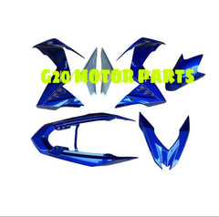 RS150 V2 BODY COVER SET 7PCS BLUE ORIGINAL HONDA 100% -By Sea Courier Method 🚢📦