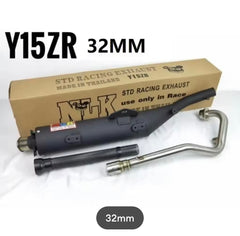 Yamaha Y15ZR Y15 28mm 32mm NLK Racing EXHAUST Y15 Y15 ZR V1 V2 YSUKU Y 15 EKZOS EXZOS NLK STANDARD RACING CUTTING STD -By Sea Courier Method 🚢📦