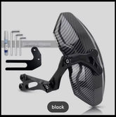 Motorcycle Rear Wheel Mudguard CNC Aluminum Alloy Extension Splash Pad For Most EV motorcycle Yadea E8S pro -By Sea Courier Method 🚢📦