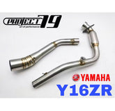 Arkapovic Exhaust Y16ZR Muffler Long Arka Carbon Motor Yamaha Y16 Accessories Tabung Radiator Cover Ekzos Set Manifold -By Sea Courier Method 🚢📦