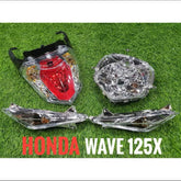 HONDA WAVE125X WAVE 125X WAVE125 X ULTIMO HEAD LAMP + FRONT SIGNAL SET + TAIL LAMP STANDARD CLEAR COMBO -By Sea Courier Method 🚢📦