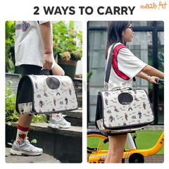 Bag cat Pet Bag LARGE 52cm Pet Cat Carrier Travel Foldable/  Beg cat -By Air Courier Method🛫📦