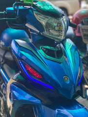 HPMP LC135 RGB Control Mata Gaban Signal Light LED Pilot Light Lampu Gaban LC 135 V2 V3 V4 V5 V6 V7 Lampu Dada Light APP -By Sea Courier Method🚢📦