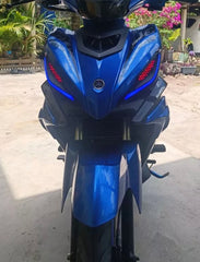 HPMP LC135 RGB Control Mata Gaban Signal Light LED Pilot Light Lampu Gaban LC 135 V2 V3 V4 V5 V6 V7 Lampu Dada Light APP -By Sea Courier Method🚢📦