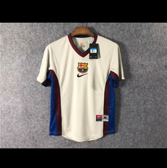 Barcelona 1998 / 1999 Away Retro Football Jersey Thai Quality -By Sea Courier Method🚢📦