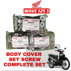 Honda Wave125S Wave125 S Wave 125 S Body Cover Screw Full Coverset 100% Good Quality -By Sea Courier Method 🚢📦