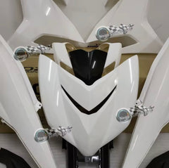 VELOZI Full Cover Set White For Y15ZR V1 -By Air Courier Method ✈️📦
