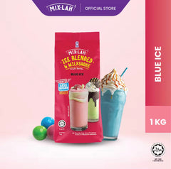 MIX-LAH Fruits Ice blended Milkshake Powder Serbuk Air Balang - Strawberry / Mango / Honeydew / Yam / Coconut / Jagung / Pandan Coconut 1kg (Halal) Less Sugar -By Sea Courier Method 🚢📦