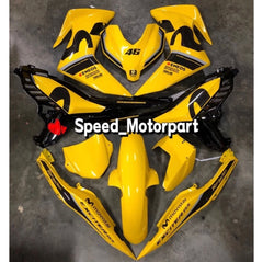 HLD COVER SET YAMAHA Y16ZR MOVISTAR YELLOW BLACK -By Sea Courier Method 🚢📦