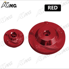 LC135 Y15 MAGNET COVER NUT CNC GOLD ALLOY YAMAHA HONDA Y15ZR Y16ZR LC135 RS150 FZ150 R15 MT15 SRL115 FI RED -By Sea Courier Method 🚢📦